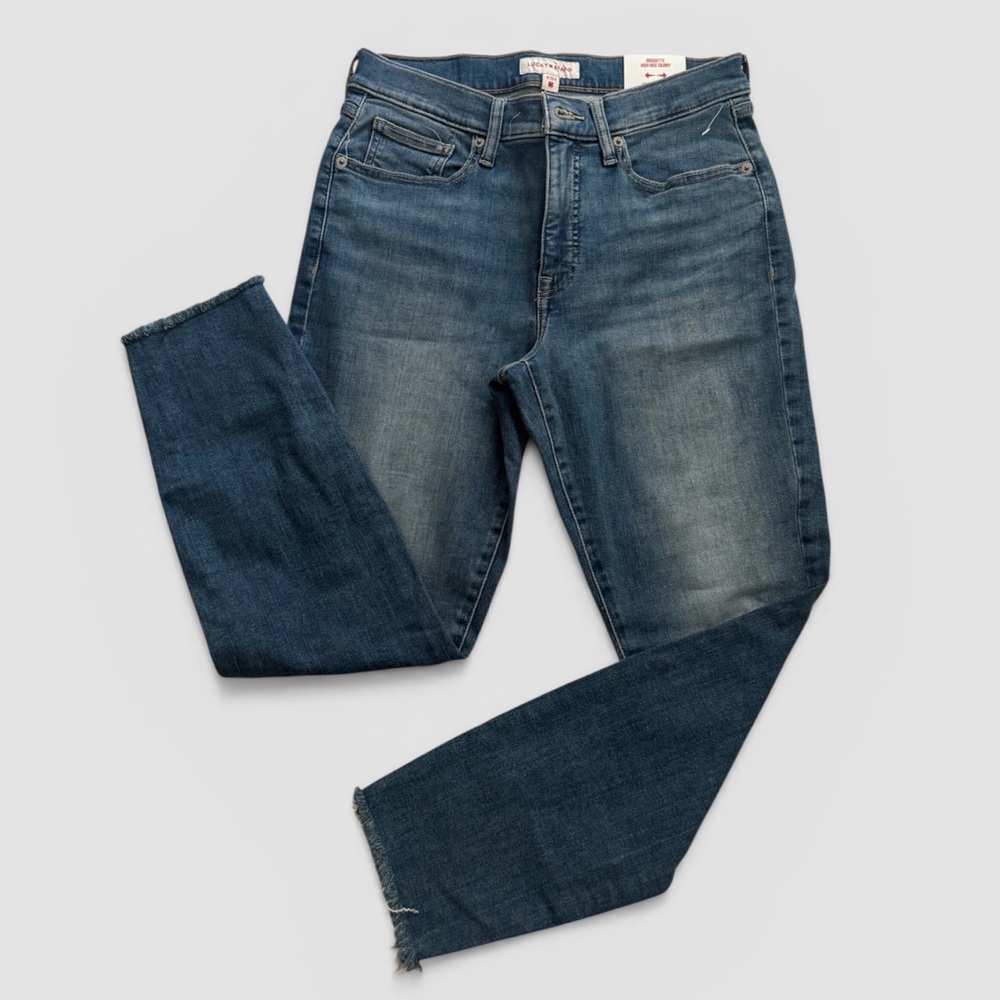 NWT Lucky Brand Bridgette High Rise Skinny Cropped Jeans with Stretch! 8! New! - Picture 9 of 9